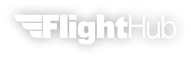 flighthub logo white