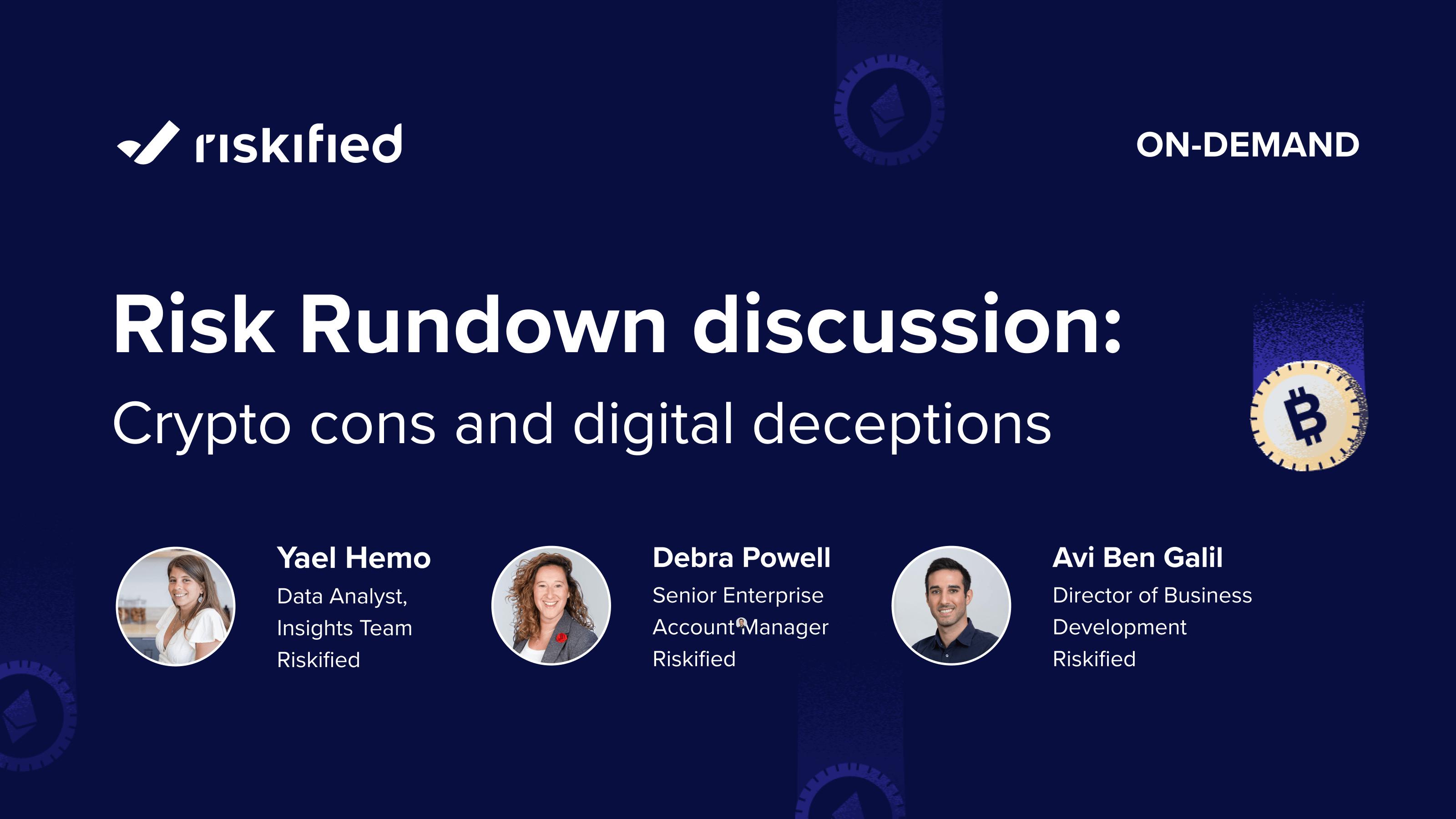 Beating fraud in alternative finance: Crypto cons